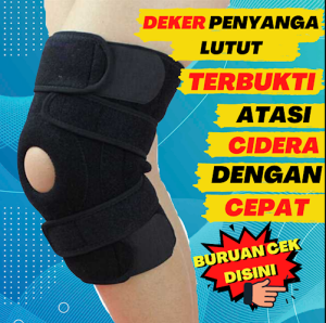 Deker Lutut kaki Pria Dekker Penyangga Decker Penyanggah Lutut  patella brace protector