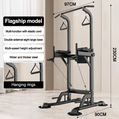 【TOP SALE】Multifunctional Pll Up BarFitness Pull Up Station Tower Dip Up Bar Gym Home BarExercise Stand EquipmentSingle Parallel Bar Rack Horizontal Bar Pull-up Device Multi-Functional Hanging Bar Supplies Single Parallel Bar Rack Horizontal Bar