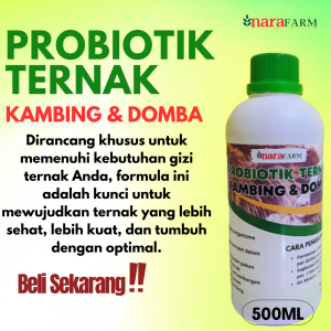 Probiotik ternak kambing/Probiotik pakan ternak/Probiotik peternakan domba/Vitamin ternak kambing