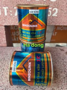 Sơn chống rỉ sét phủ chất lượng ca BINZOLINK nhanh khô (nhìu màu) 500g