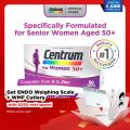 CENTRUM Multivitamin for Women 50+, Vitamin C,Iron & Calcium for Post-menopause,Brain Health & Healthy Eyes. 