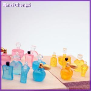 Fanzi Dễ thương mô phỏng Nước hoa sáu mảnh đặt Dollhouse Đồ chơi mô hình thu nhỏ đồ trang trí nội thất DIY Nhựa Phụ kiện trẻ em chơi nhà đồ chơi