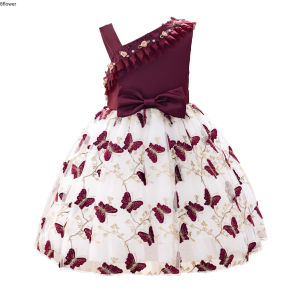 🌺 พร้อมส่ง🇨🇷 ชุดราตรีเด็ก ชุดออกงานเด็กหญิง สไตล์เจ้าหญิง no.v14