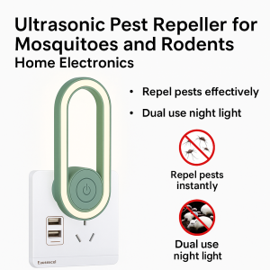 Ultrasonic Mosquito and Rodent Repeller Electronic Household Insect Repeller