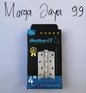 Engsel Bellucci 4" Stainless / Engsel Pintu Bellucci 4 Inch Stainless / ES BLC 433 SS