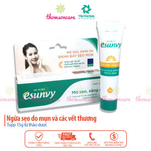 Kem ngừa sẹo Esunvy từ Táo đỏ và hành tây tím - mờ sẹo sáng da