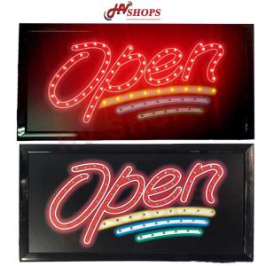 ป้ายไฟ Wireless LED ราคาบริบท ราคาล่าสุด ป้ายกล่องไฟ ป้ายไฟสำเร็จรูป ป้ายไฟวิ่ง กระพริบ คำว่า OPEN ตัวเขียน ขีดล่างสามขีด