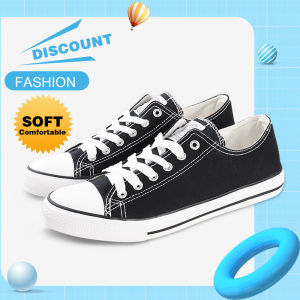 Convers Original Low Cut Canvas Shoe Shoes For Men On Sale Sneakers Shoes For Men On Sale Rubber Shoes Casual Shoes For Men On Sale Sports Shoes For Men Korean Shoes For Men On Sale Running Shoes For Men On Sale Breathable Shoes-Black