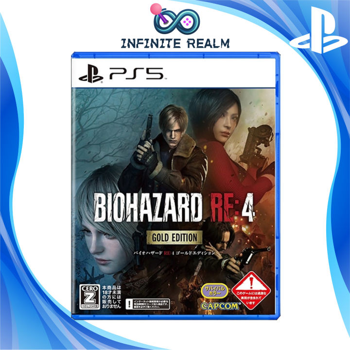 Ps5 Resident Evil 4 Remake Gold Edition R3 Asia Lazada Singapore