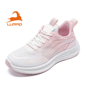 LURAD Sepatu Casual  Sepatu Wanita Sporty Lentur Breathable Shoes Sepatu Cewek Pink Sepatu Easy To Wear QN2511