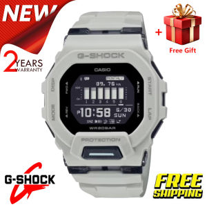 (Ready Stock Free Shipping) jam tangan lelaki G Shock Watch GBD200 Men Sport Watch Dual Time Display jam tangan lelaki waterproof original World Time LED Auto Light Men Formal Casual Watches GBD-200UU-9