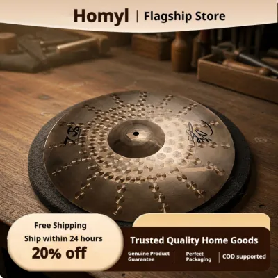 Homyl Raised Bell Perforated Cymbal Hammered Handmade Cymbal