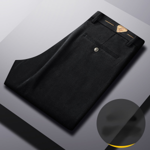 Mens Peak King loose straight thick section pants