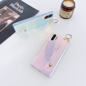 Ốp Lưng Hologram Đính Dây Xỏ Tay Samsung Galaxy S25 Ultra / S24 Ultra / S23Ultra / S23+/ S22 Ultra / S22 Plus / S20 Ultra / S20 Plus / Note20Ultra / Note10 Plus