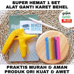 ORI PAKET ALAT GANTI KARET BEHEL GUN SHOOTER SONDE PLASTIK POWER O GUNSHOOTER GUNSHOOT BEHELLDENTAL