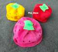 Topi Kupluk Bayi Cewek Pinky Strawberry ( 0 - 24 Bulan ). 