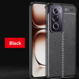 เคสกันชน TPU อ่อนสำหรับ OPPO RENO 12 PRO / RENO12 5G เคสฝาหลัง Dermatoglyph สำหรับปลอก RENO12PRO