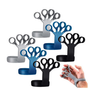 Professional Finger Exercise Stretcher Silicone Grip Strength Trainer for Carpal Tunnel Arthritis Climbing Guitar