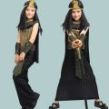 1 Set Kostum Egyptian Costume Cosplay Toddler Egypt Pharaoh Cleopatra Costume Kostum Anak Halloween Baju Negara Mesir. 