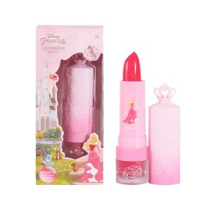 Disney Princess Liptint Lip and Cheek tint with Vitamin DISNEY safe and non-toxic makeup set for kids Girls Lipstick lip gloss toys Childrens Cosmetics Girl Princess Moisturizing Lipstick