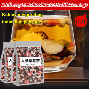 Vitality Boost Ginseng Mulberry Goji Herbal Tea / Natural Nutrition Beauty Care / Berry Red Date Tonic Blend / Antioxidant Fruit Flavor For Home Office Adults Wellness