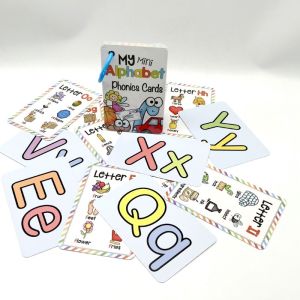 Childrens puzzle card toy early education learning Alphabet phonics waterproof English learning card