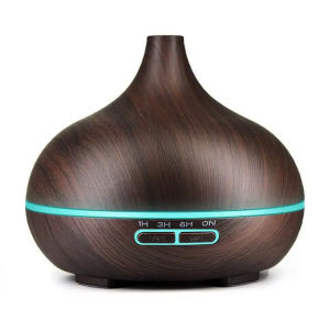 Máy Xông Tinh Dầu Phòng Ngủ Bí Ngô Cổ Cao 550ml kèm Remote điều khiển Phun Sương Tạo Ẩm Khuếch Tán Tinh Dầu