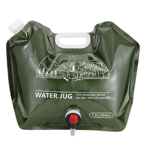 Durability Folded Water Container Mountaineering and Camping Water Bladder for Camping Trip