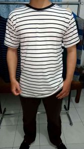 KAOS SALUR STRIP GARIS - GARIS BELANG