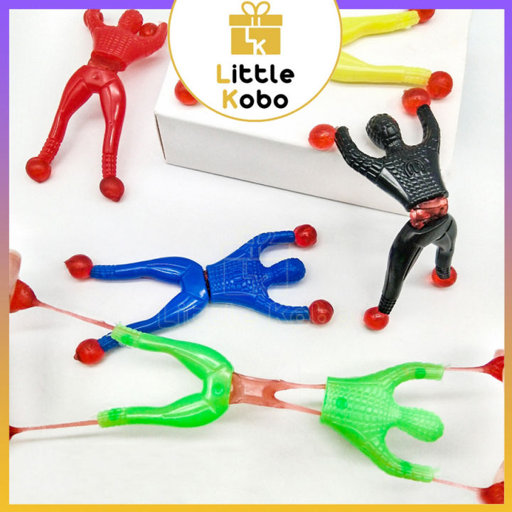 Đồ Chơi Người Nhện Leo Dính Tường Độc Đáo Cho Bé Trò Chơi Giải Trí Xả Stress Đồ Chơi Trẻ Em Phát Triển Tư Duy