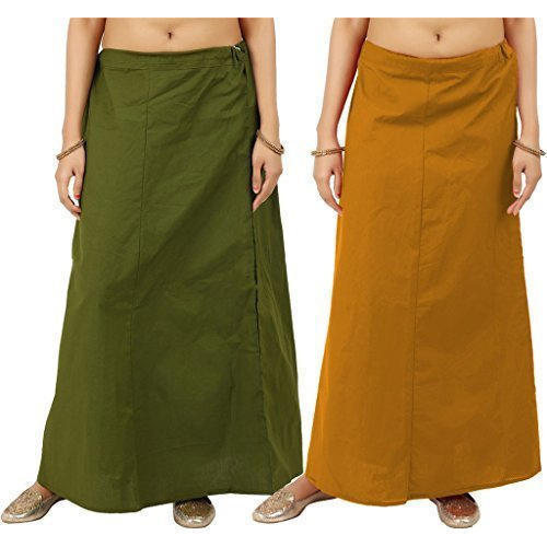 Pure cotton petticoat / saree inner skirt - pure cotton - 6 part