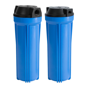 Pre for Domestic Water Purifiers High Temperature Resistant Blue Bottle for Kitchens and Bathrooms