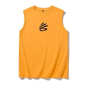 Basketball Vest Training Suit Loose Fitting Mens Sports Jersey Running Fitness Vest Shoulder Sleeveless T-shirt