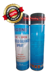 "ERGENE ER.809Zinc Cold Galvanize Spray500ml-Alternatif HotDip Galvanis dingin-Cat anti Karat instan