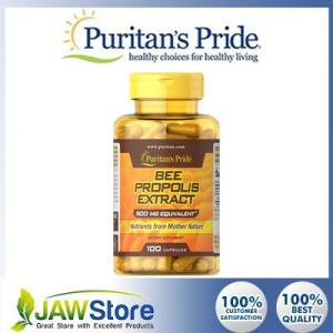 Puritans Pride Bee Propolis 500 mg / 100 Capsules / Item #3812