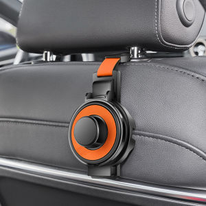 Jjospeocak 3 in 1 Car Multifunctional Water Cup Holder Foldable Car Seat Headrest Hook Auto Back Seat Organizer Hanger Handbag Car Interior Accessorie
