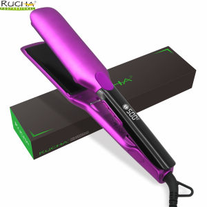 Máy duỗi tóc RUCHA Điều trị keratin nhiệt độ cao chuyên nghiệp 500F Máy Ép Tóc cho tóc xoăn Phục hồi hư tổn 2026
