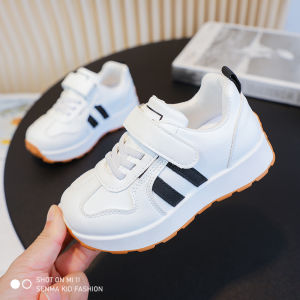 SENMA Rubber Shoes For Kids Girls Korean Shoes Breathable Sneakers White Girl Shoes 3 to 12 Year Old