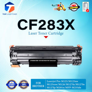 TOP LASER TONER หมึกเทียบเท่า 283X CF283X CF283 83X CF-283X CRG337 FOR HP LaserJet Pro MFP M125a M127fn M201 M225 M125 M127