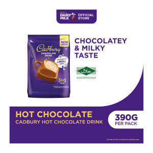 Cadbury Hot Chocolate Beverage Drink 390g
