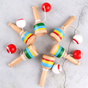Đồ chơi gỗ giáo dục montessori Kendama rèn luyện kĩ năng cho bé từ 3 đến 5 tuổi