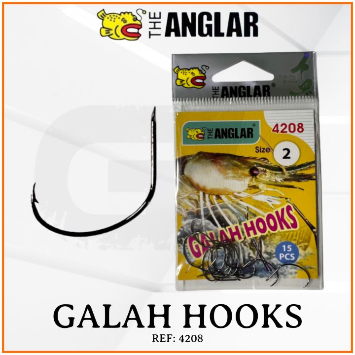 The Anglar Galah Hooks Prawn Shrimp Fishing Hook (Ref: 4208)