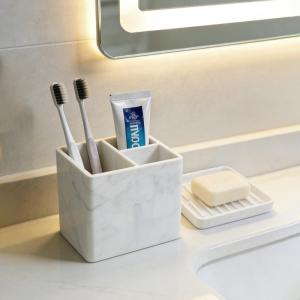 LEI Toothbrush Holder Fast Drying Tooth Brush Holder For Bathroom Diatomite Electric ToothBrush Toothpaste Organizer