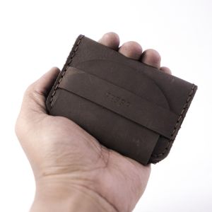 DOMPET KARTU | BAHAN KULIT SAPI CRAZY HORSE | MINIMALIST