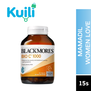 [2 free2] Blackmores Bio C® 1000   Smoothing Color Formula  Immune Health 150 Tablets【EXP2028】