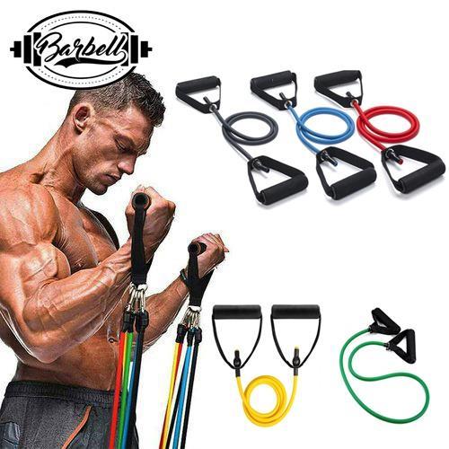 120cm Yoga Pull Rope Elastic Resistance Bands Workout Fitness