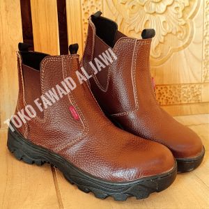 Sepatu safety king skn ujung besi keselamatan kerja pabrik proyek pom bengkel las tahan percikan api las bengkel sepatu safety proyek sepatu pelindung kaki