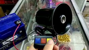 Toa 3 suara klakson serine Sirine Polisi terdapat 3 tombol pilihan Suara