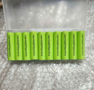 Combo 10 viên pin sạc Lishen 18650 LR1865LA đầu bằng màu xanh lá 3.7V Li-ion dòng xả cao 20A