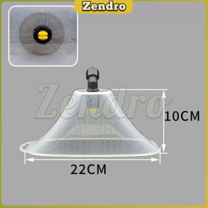 ZEO Misting Spray Nozzles Windproof Plastic High Pressure Misting Nozzle with Hood Sector